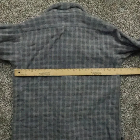 Monterey Sportswear‎ shirt mens S Wool Plaid Jacket 50s Vintage Shacket Flannel